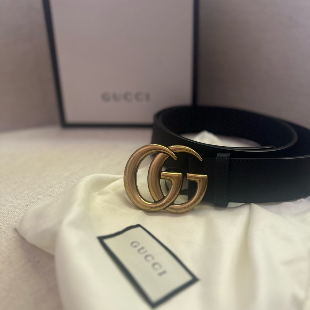 Gucci White Dust Bag with Black Trim